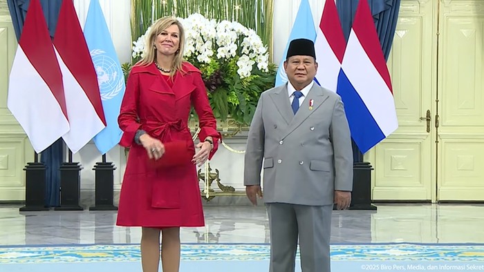 Prabowo Terima Ratu Belanda di Istana, Didit Ikut Sambut dalam Pertemuan Strategis