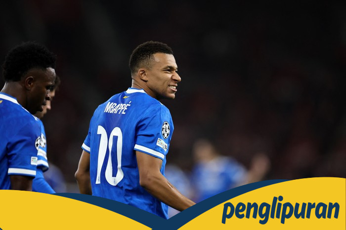 **Kylian Mbappe Cetak Quattrick, Cuma Kalah 30 Detik dari Rekor Mo Salah di Liga Champions!**